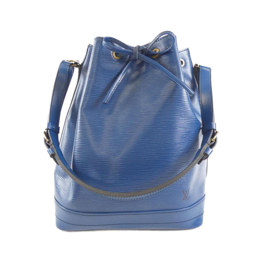 Louis Vuitton Noé, Navy, Leather, shoulder