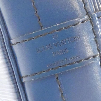 Louis Vuitton Noé, Navy, Leather, shoulder