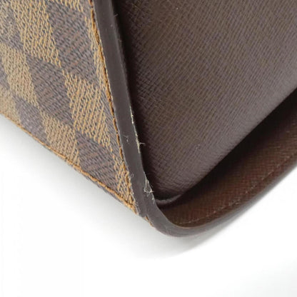 Louis Vuitton Triana, Brown, Canvas, handbag