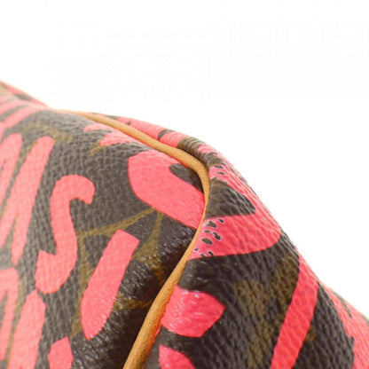Louis Vuitton Speedy 30, Pink, Canvas, handbag
