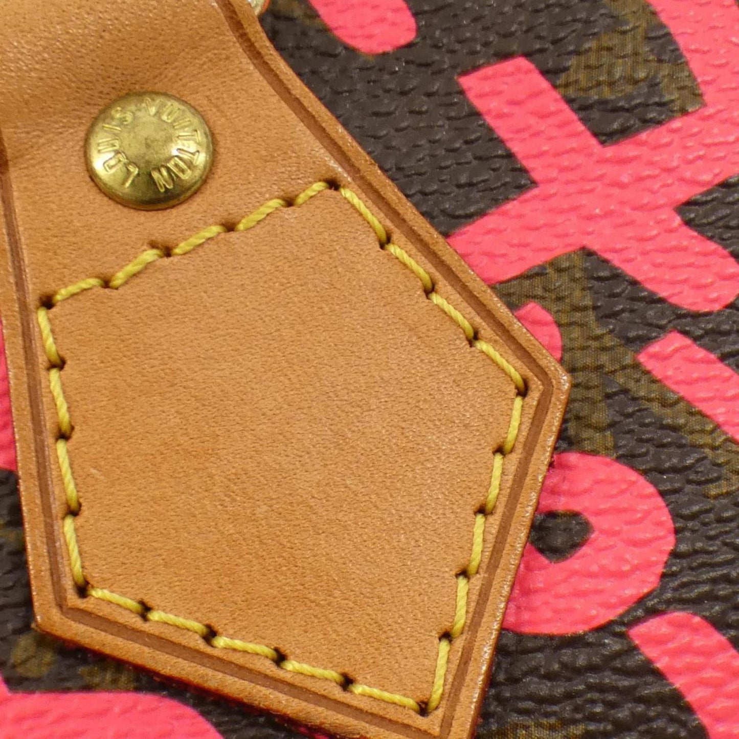 Louis Vuitton Speedy 30, Pink, Canvas, handbag