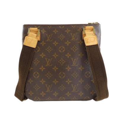 Louis Vuitton Bosphore, Brown, Canvas, shoulder