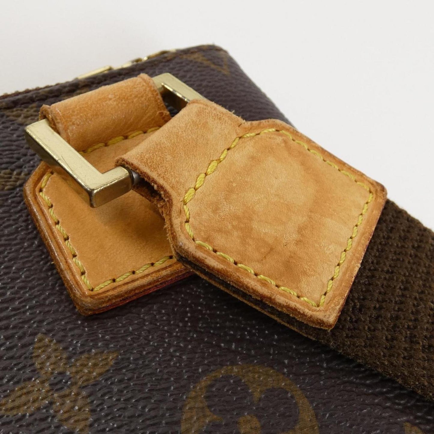 Louis Vuitton Bosphore, Brown, Canvas, shoulder