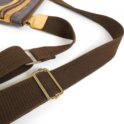 Louis Vuitton Bosphore, Brown, Canvas, shoulder