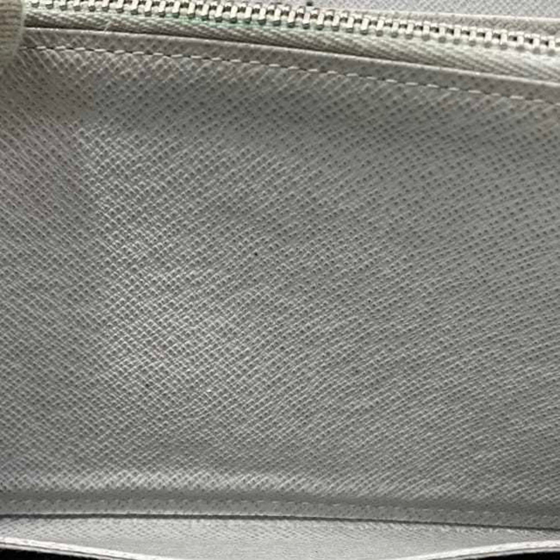 Louis Vuitton Zippy organizer, White, Canvas, wallet
