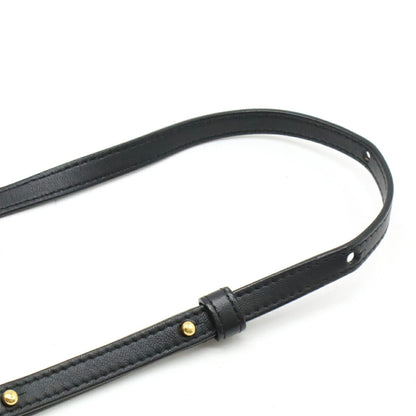 Céline Trio, Black, Leather, clutch