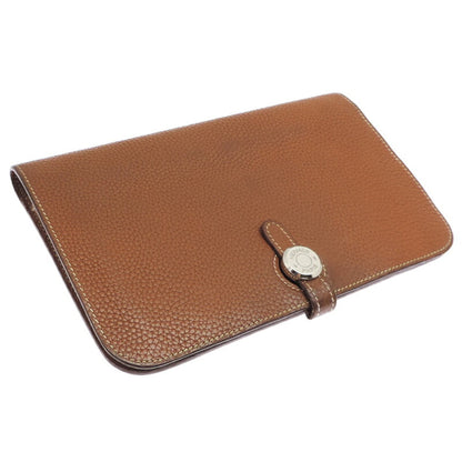 Hermès Dogon, Brown, Leather, wallet