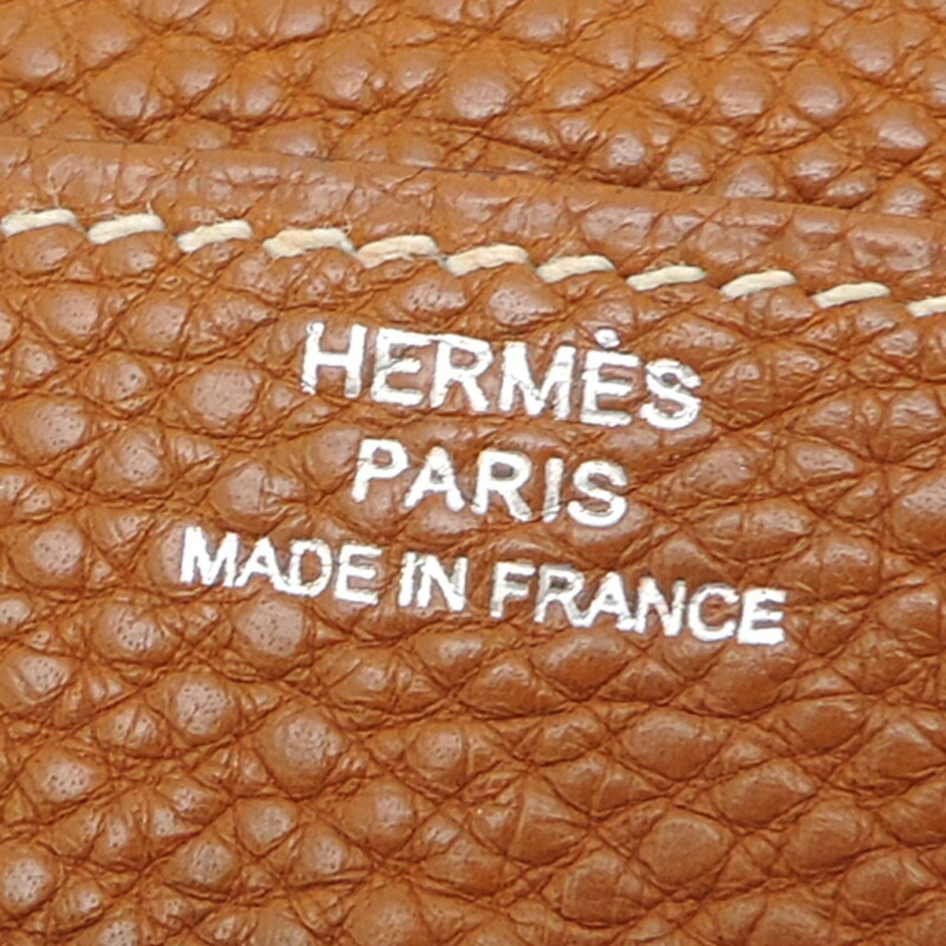 Hermès Dogon, Brown, Leather, wallet