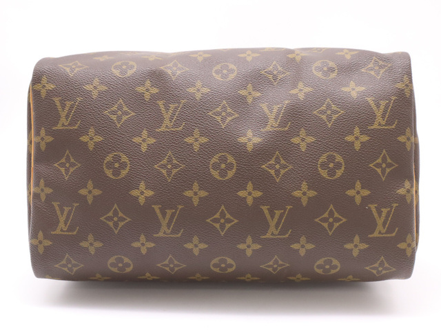 Louis Vuitton Speedy Handbag Monogram Canvas, BROWN, CANVAS, Handbag