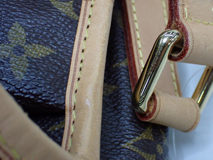 Louis Vuitton Crossbody Bag Monogram Canvas, BROWN, LEATHER, Shoulder bag