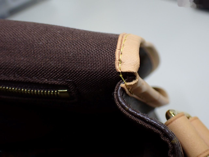 Louis Vuitton Crossbody Bag Monogram Canvas, BROWN, LEATHER, Shoulder bag