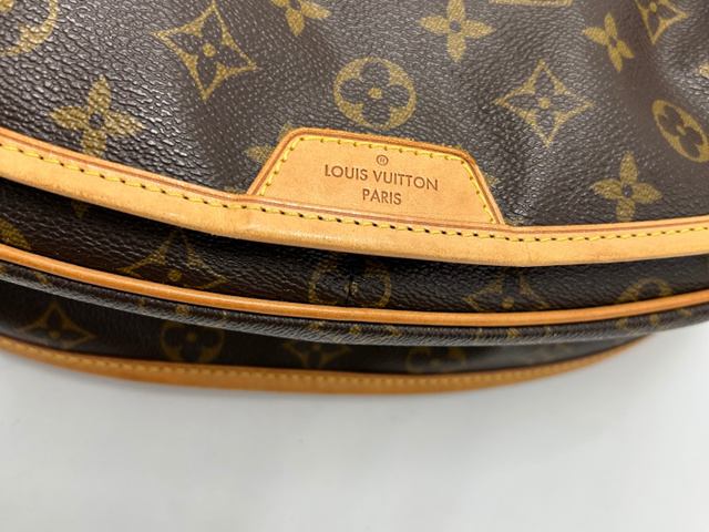 Louis Vuitton Crossbody Bag Monogram Canvas, BROWN, LEATHER, Shoulder bag