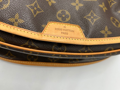 Louis Vuitton Crossbody Bag Monogram Canvas, BROWN, LEATHER, Shoulder bag