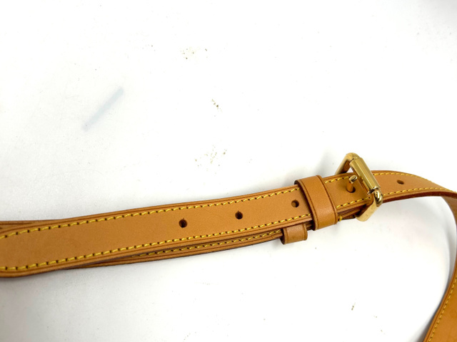 Louis Vuitton Crossbody Bag Monogram Canvas, BROWN, LEATHER, Shoulder bag