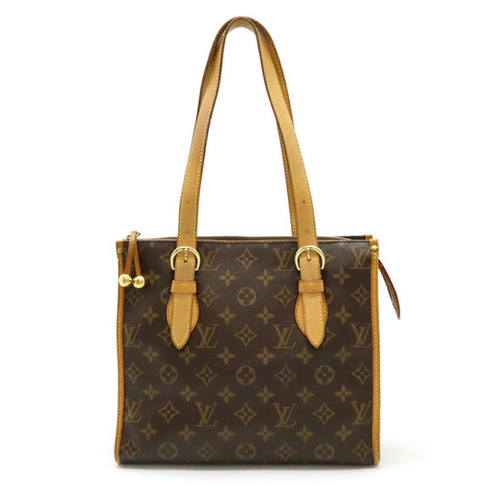 Louis Vuitton Popincourt, Brown, Canvas, tote