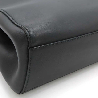 Gucci Bamboo, Black, Leather, shoulder