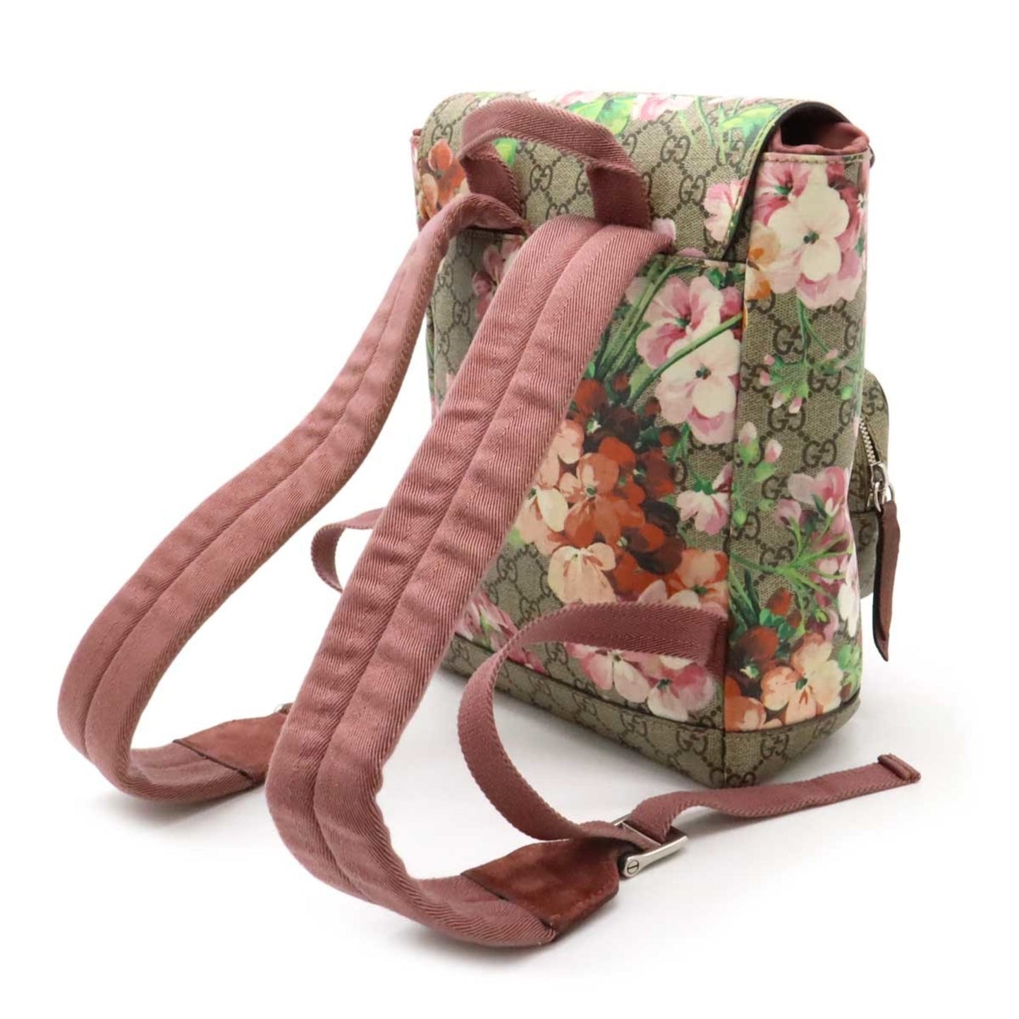 Gucci GG blooms, Beige, Canvas, backpack