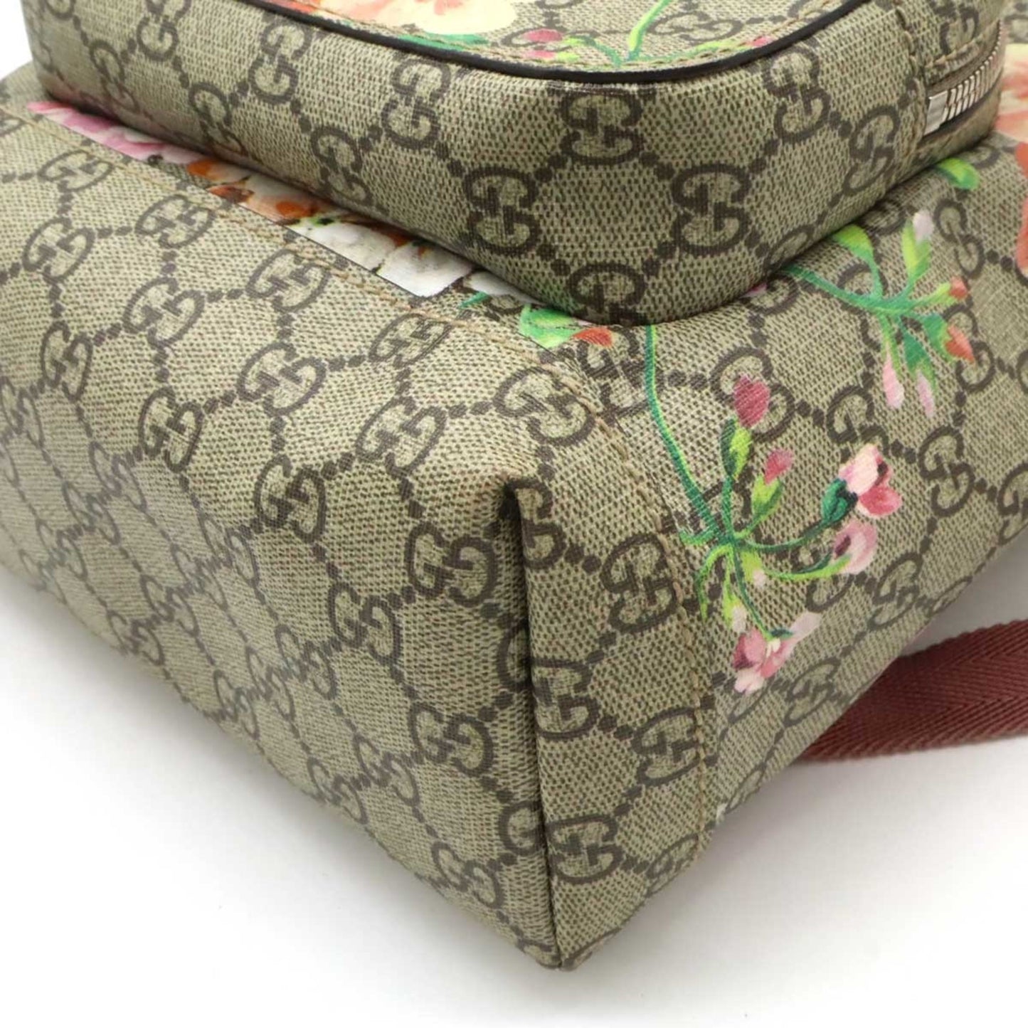 Gucci GG blooms, Beige, Canvas, backpack