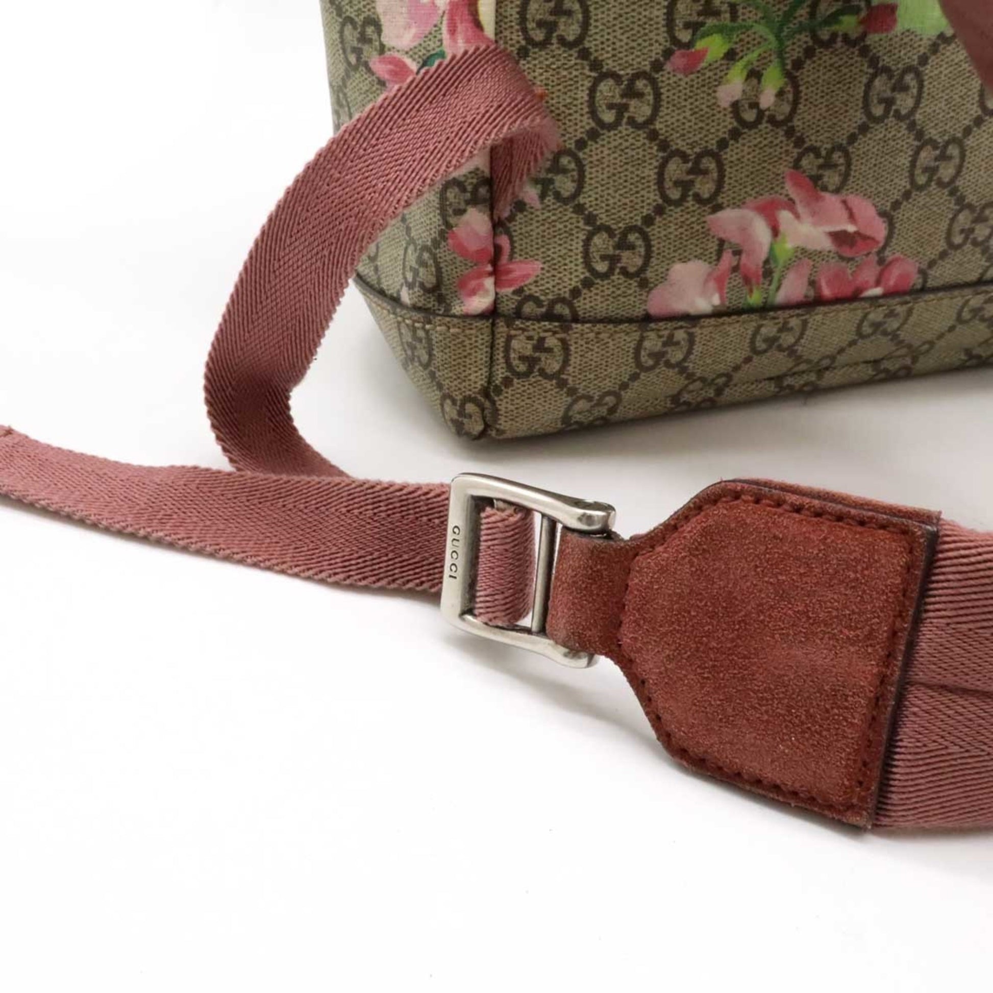 Gucci GG blooms, Beige, Canvas, backpack
