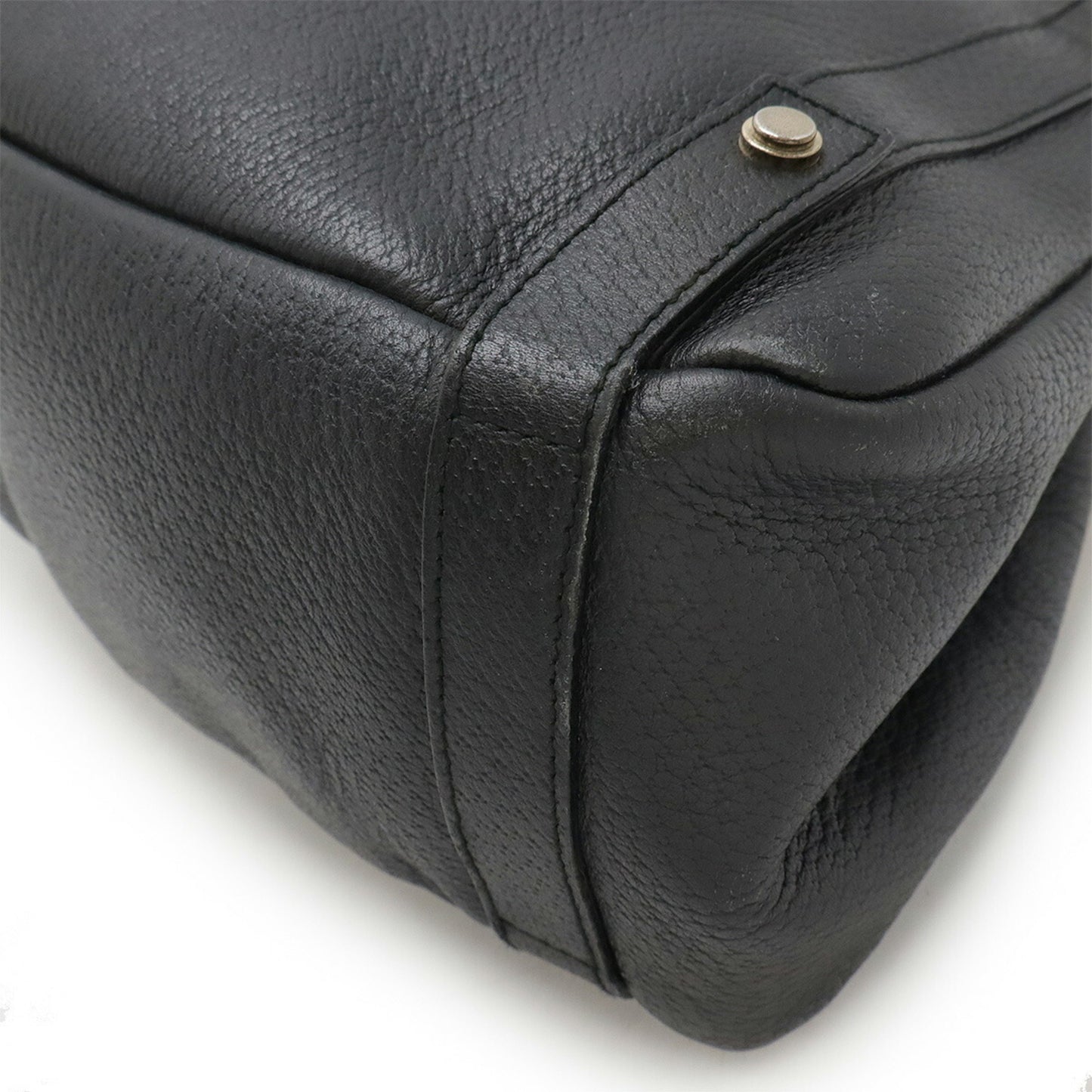 Gucci Abbey, Black, Leather, tote