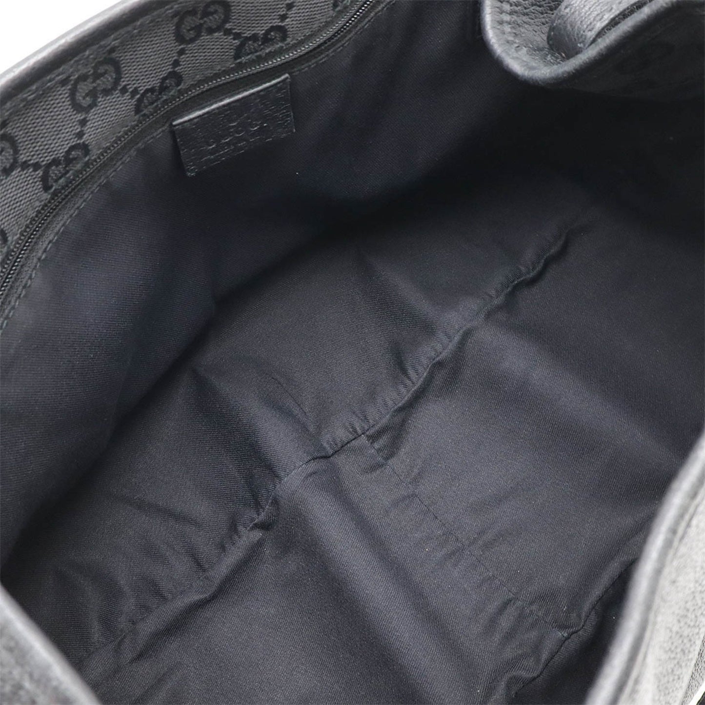 Gucci Abbey, Black, Leather, tote