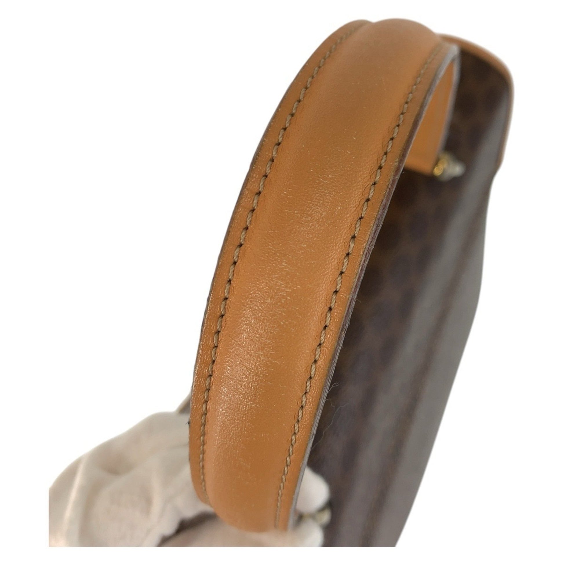 Céline Macadam, Brown, Canvas, handbag