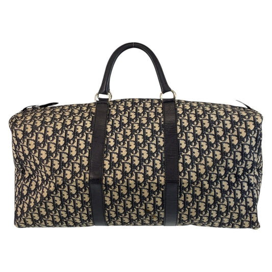 Dior Trotteur, Navy, Canvas, travel
