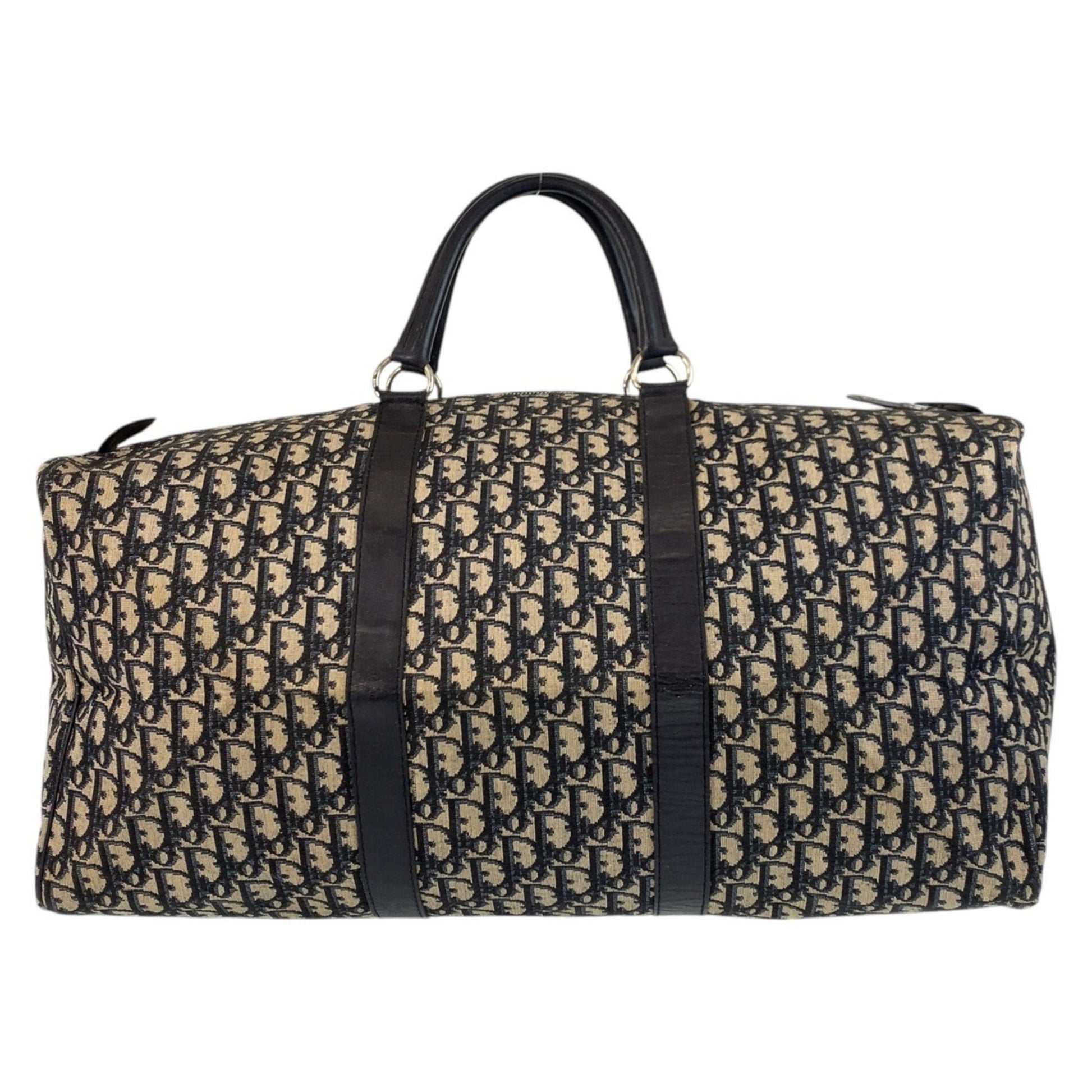 Dior Trotteur, Navy, Canvas, travel