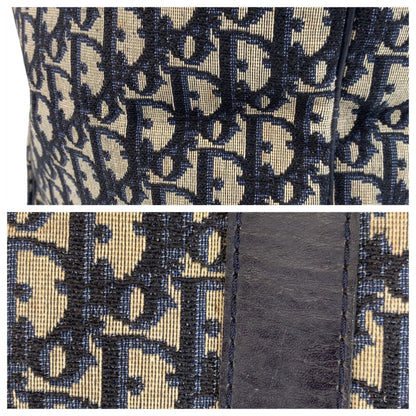 Dior Trotteur, Navy, Canvas, travel