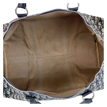 Dior Trotteur, Navy, Canvas, travel