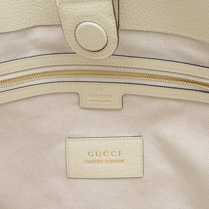 Gucci Ophidia, Beige, Canvas, tote