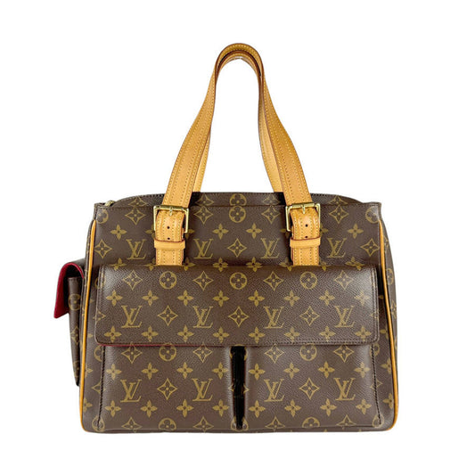 Louis Vuitton Multipli Cité, Brown, Canvas, handbag