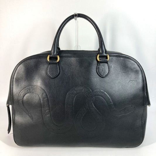Gucci DUFFLE, Black, Leather, tote