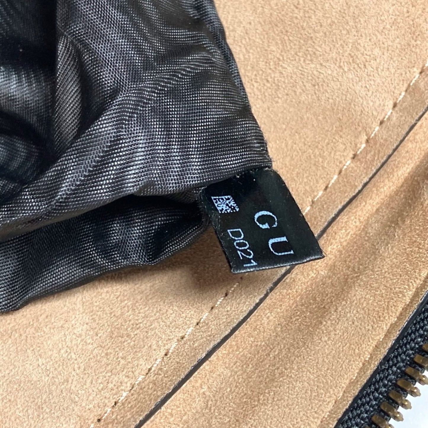 Gucci DUFFLE, Black, Leather, tote