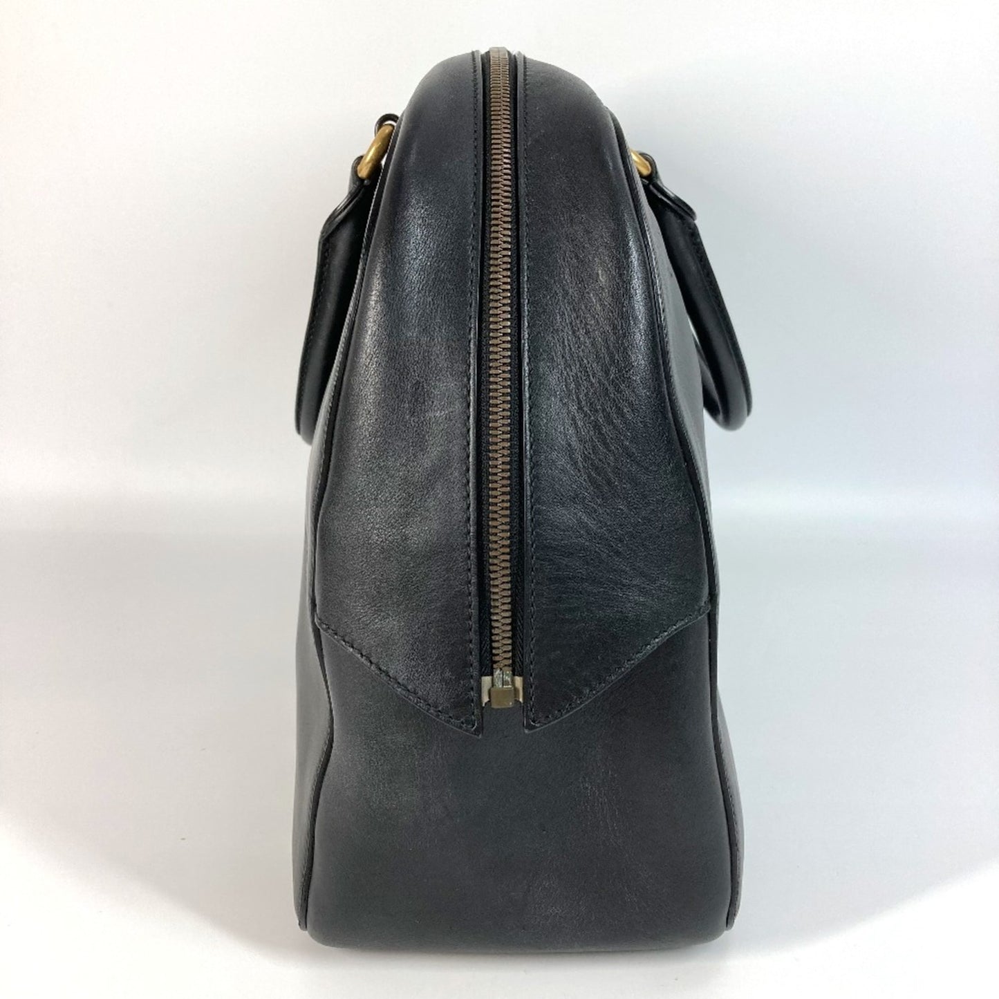 Gucci DUFFLE, Black, Leather, tote
