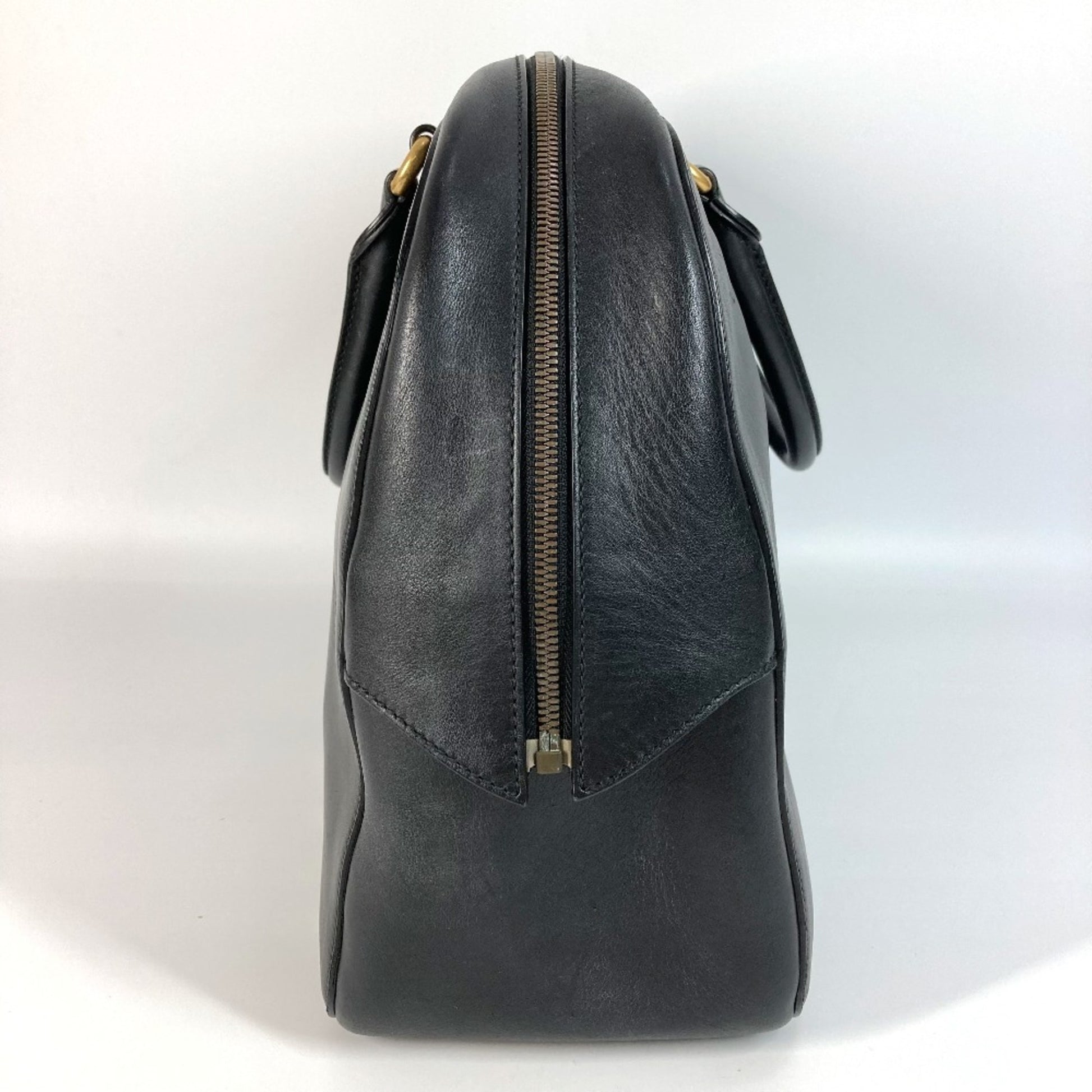 Gucci DUFFLE, Black, Leather, tote
