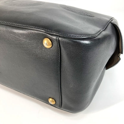 Gucci DUFFLE, Black, Leather, tote