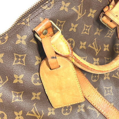 Louis Vuitton Keepall Bandouliere 55, Brown, Canvas, travel