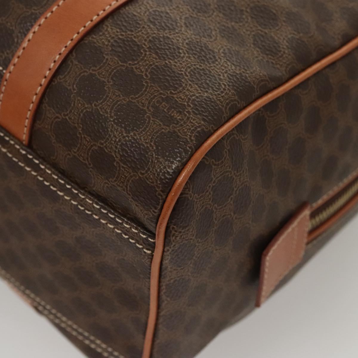 Céline Macadam, Brown, Canvas, handbag