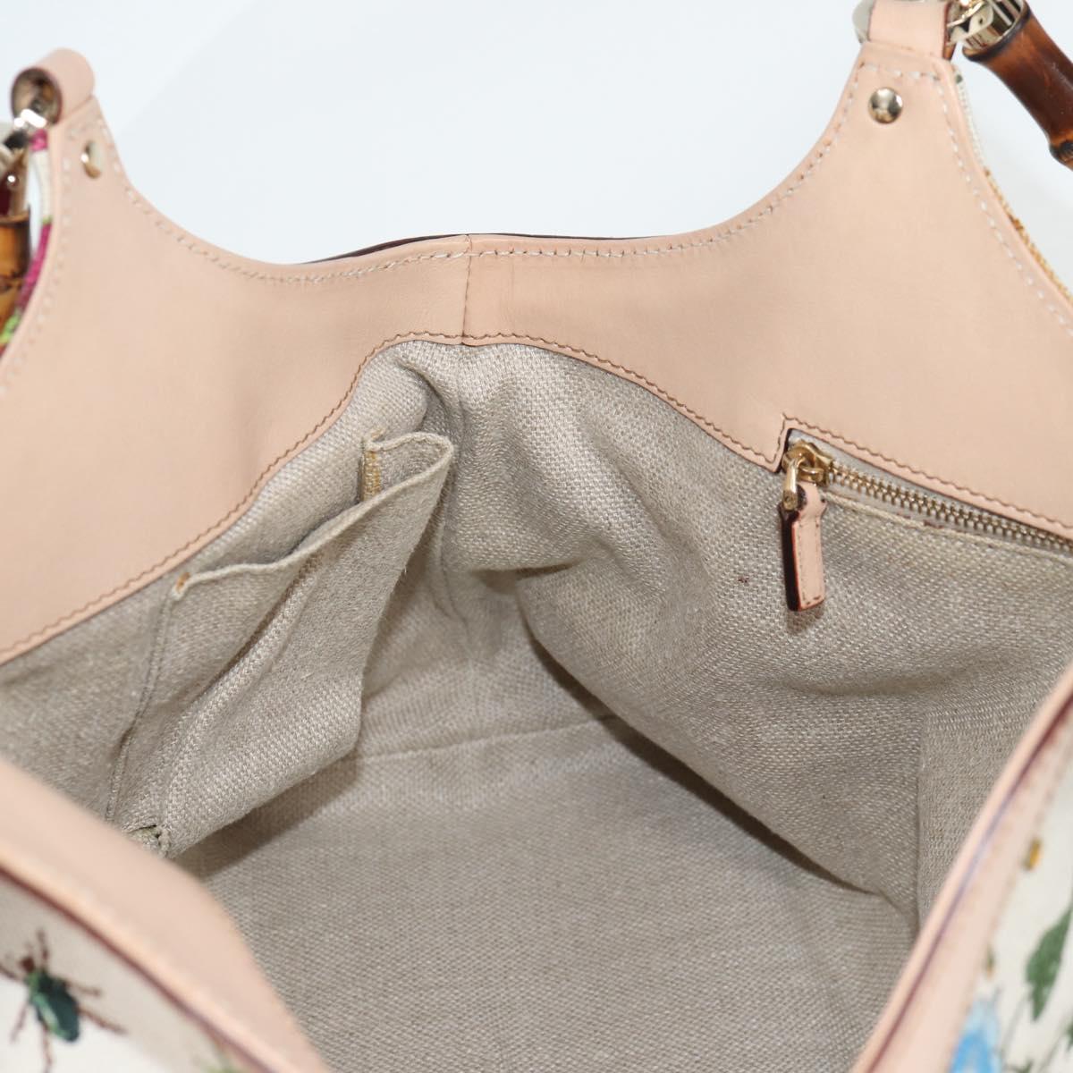 Gucci Bamboo, Multicolour, Canvas, shoulder