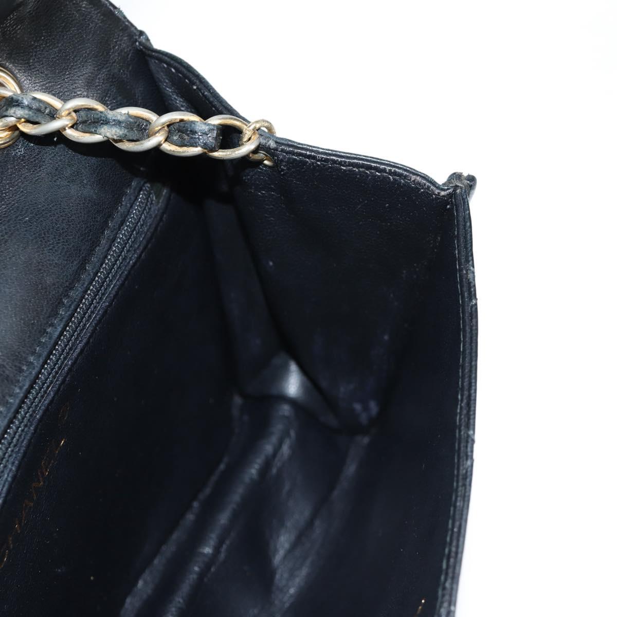 Chanel Tassel, Black, Leather, shoulder