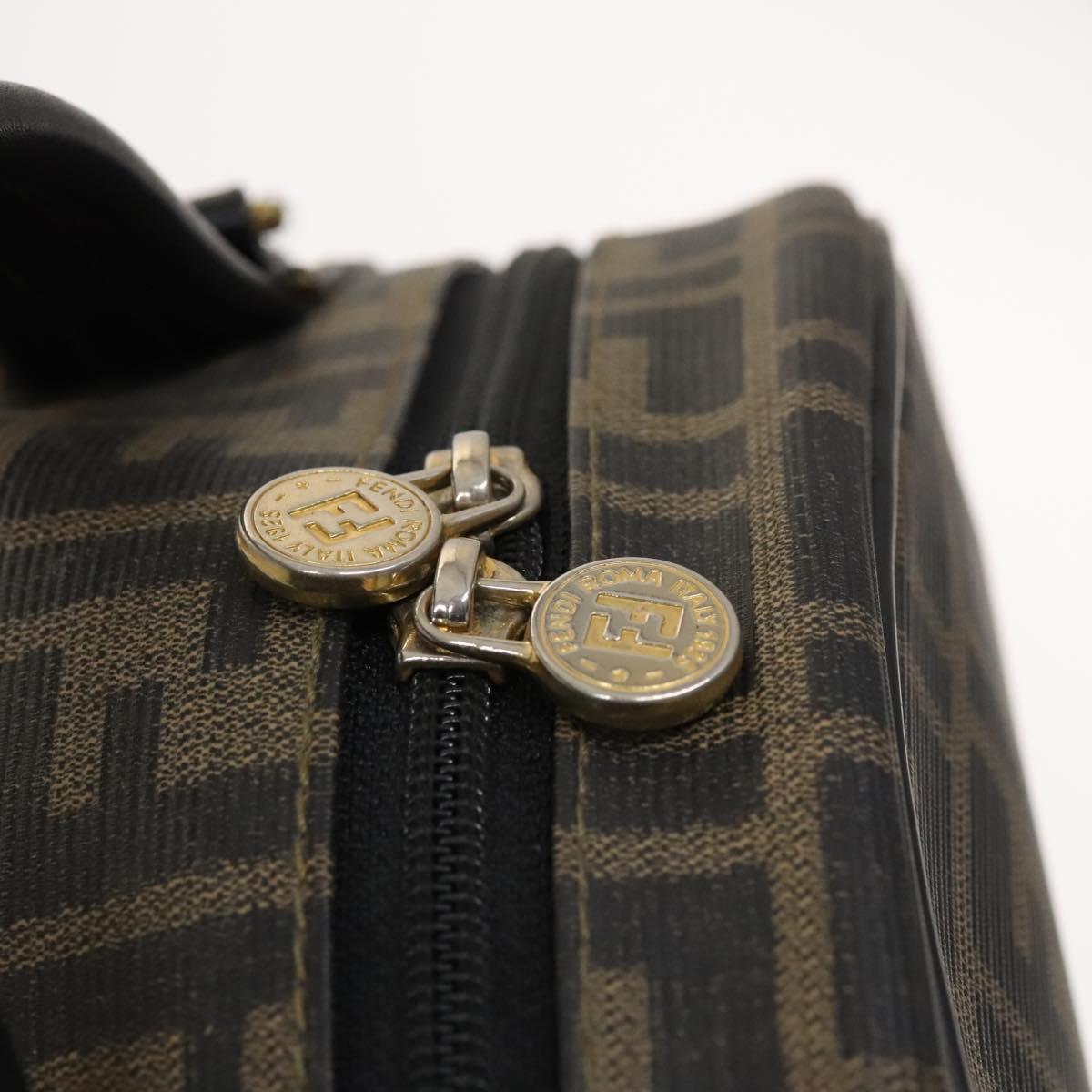 Fendi Zucca, Brown, Canvas, handbag