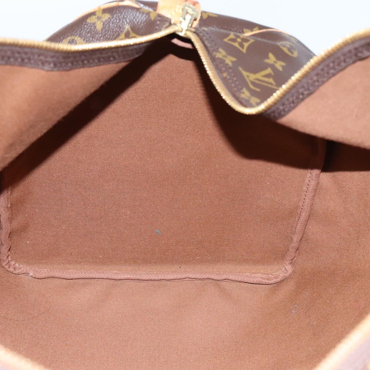 Louis Vuitton Keepall 60, Brown, Canvas, travel