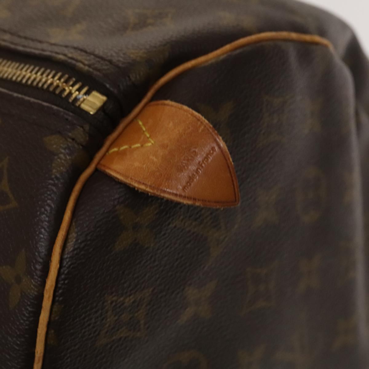 Louis Vuitton Keepall 60, Brown, Canvas, travel