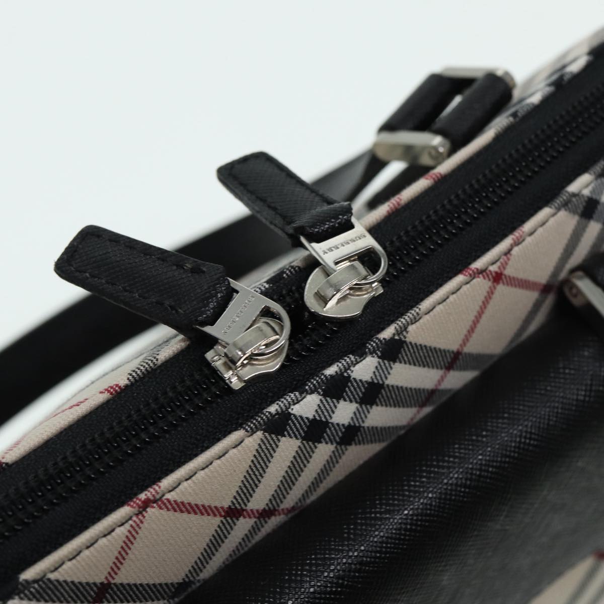 Burberry Nova Check, Beige, Canvas, handbag