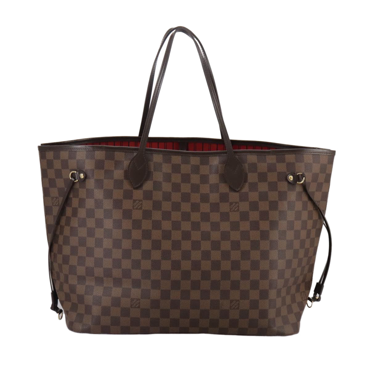 Louis Vuitton Neverfull GM, Brown, Canvas, tote