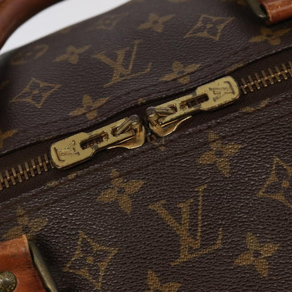 Louis Vuitton Keepall 60, Brown, Canvas, travel