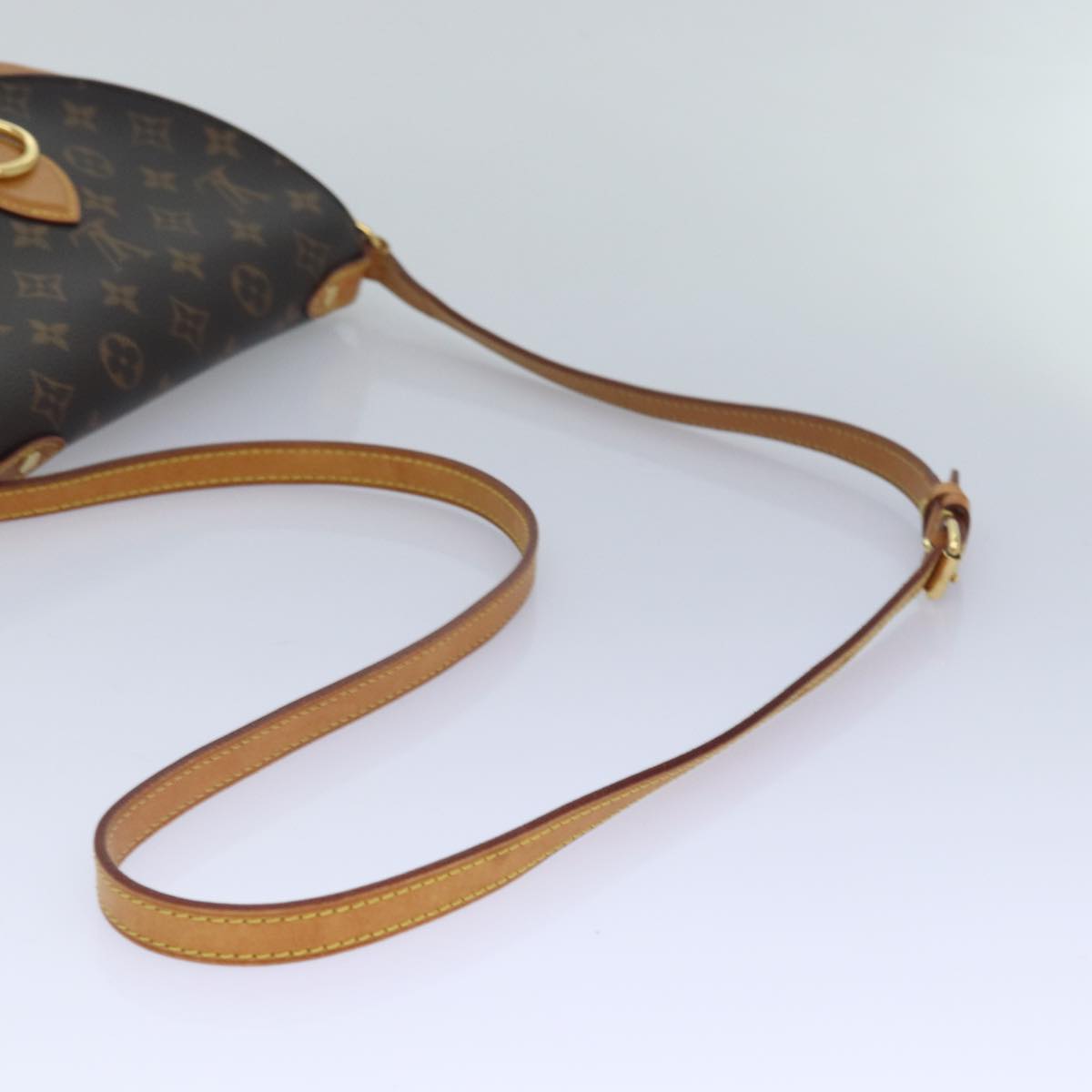 Louis Vuitton Saint Cloud, Brown, Canvas, shoulder