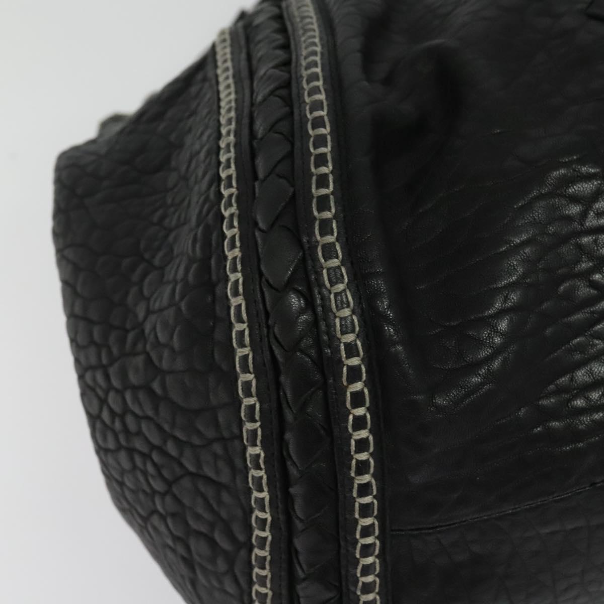 Bottega Veneta, Black, Leather, tote