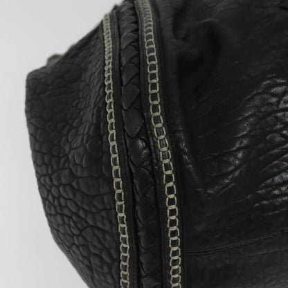 Bottega Veneta, Black, Leather, tote